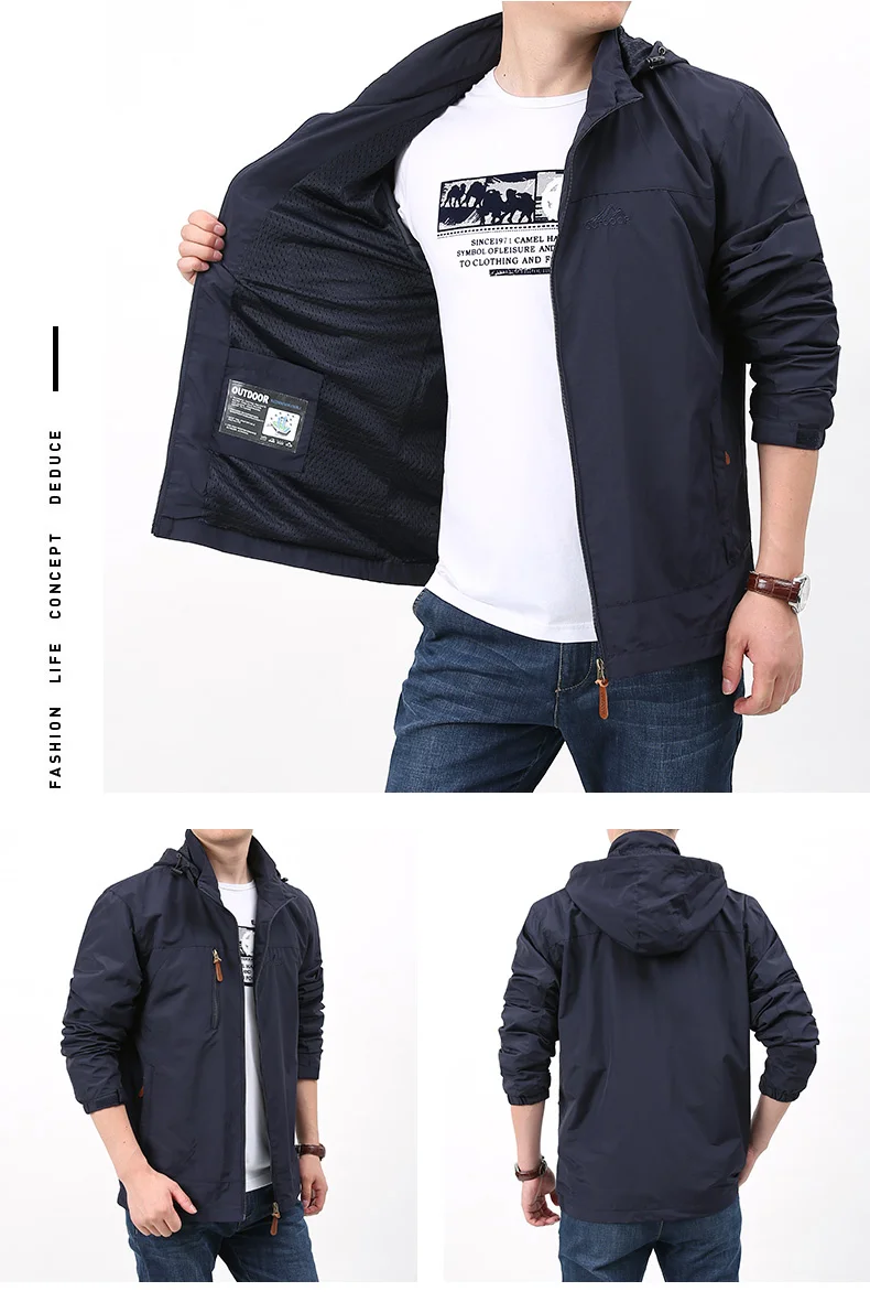 Waterproof Windbreaker Jackets Men Naturehike Casual Hiking Tactical Jacket Women Multi-pocket Hooded Fishing Windproof Coat 27 Sd24a6acfc045462a8389fbc8eae89509c