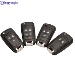 jingyuqin 10PS/lot Remote Car Key Shell Flid Case Cover For OPEL VAUXHALL Insignia Astra For Vauxhall Opel Zafira Astra