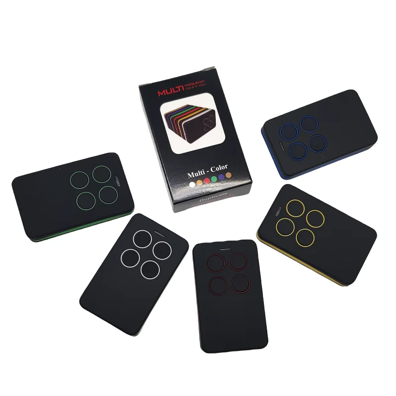 Universal Remote Control Electric Intelligent Garage Door Opener Learning 4 Buttons Multi Frequency 280mhz-868mhz