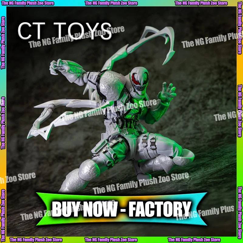 

В наличии: Фигурка Человек-паук Агент Веном (Антимутация) от CT Toys, серия Amazing Yamaguchi, аниме-модель, подарки, игрушки