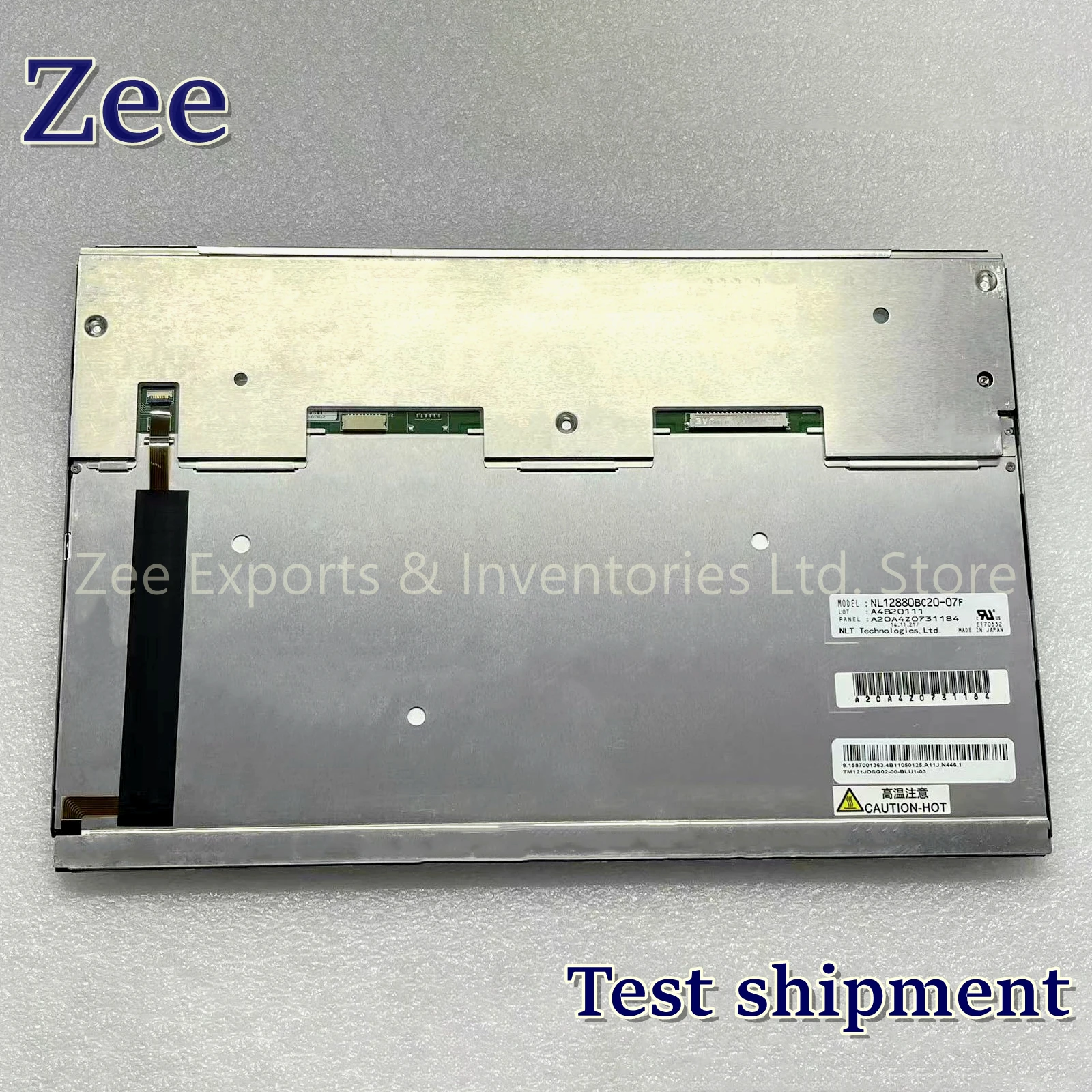 12.1 인치 NL12880BC20-07F NL12880BC20 07F 원래 100% 테스트 LCD 디스플레이 화면 패널