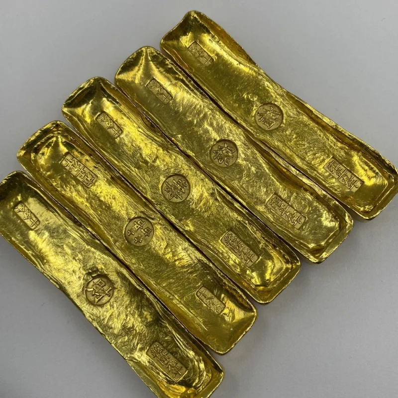 

Qing Fu Lu Shouxi Gold Bar Gold Bar Antique Gold Bar Pure Copper Gold Plated Gold Bar Gold Ingot Collection Gold Bar Wholesale