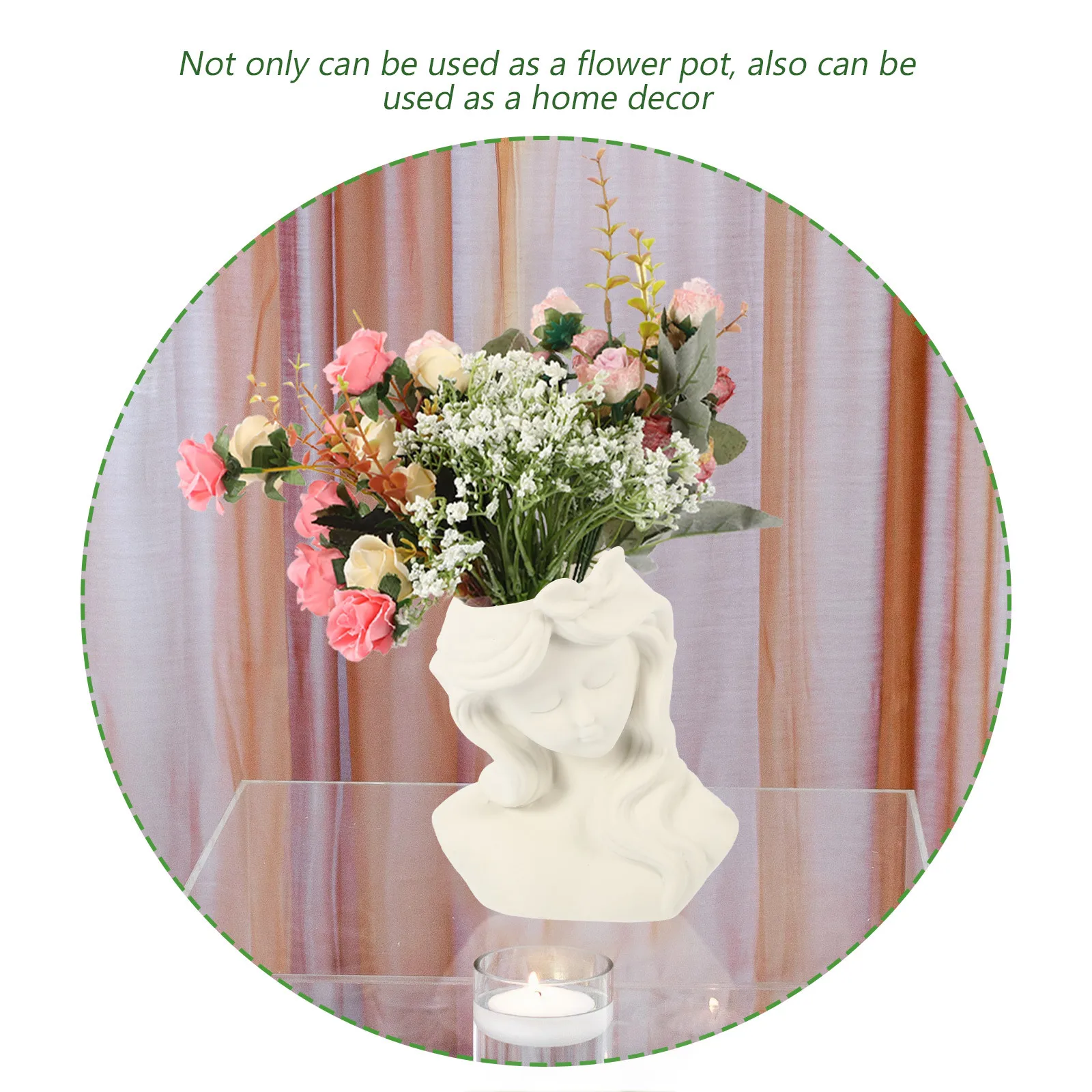 

Ceramic Flower Vase Exquisite Texture Simple Practical Floral Arrangement Vase Home Tabletop Ornament Home Decoration