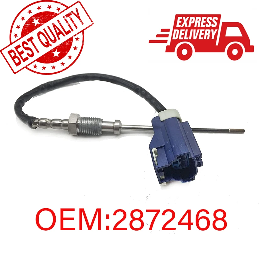 2872468 High Quality Exhaust Gas Temperature EGT Sensor Fits for Cummins ISX ISM Engine 4984179