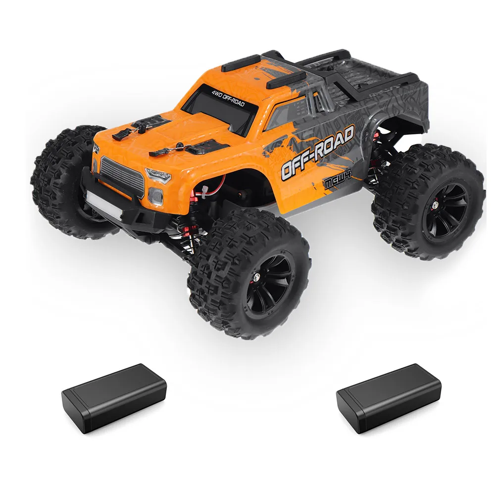 MJX-coche teledirigido MEW4 M163 1/16 2,4G 4WD, vehículo todoterreno de alta velocidad sin escobillas, modelos de vehículos de 39 km/h con luz frontal, regalos de juguete