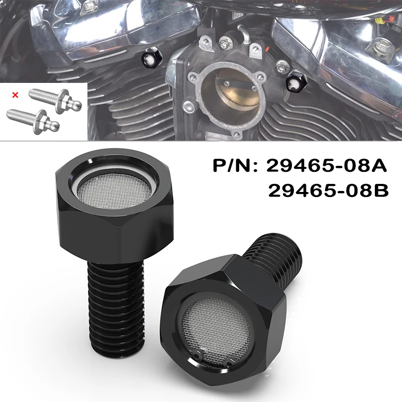 For 2010-2017 Harley Fat Boy Lo FLSTFB Air Filter Cleaner Breather Bolts for Harley Fat Boy FLSTF 1990-2017 Softail Deluxe 05-17