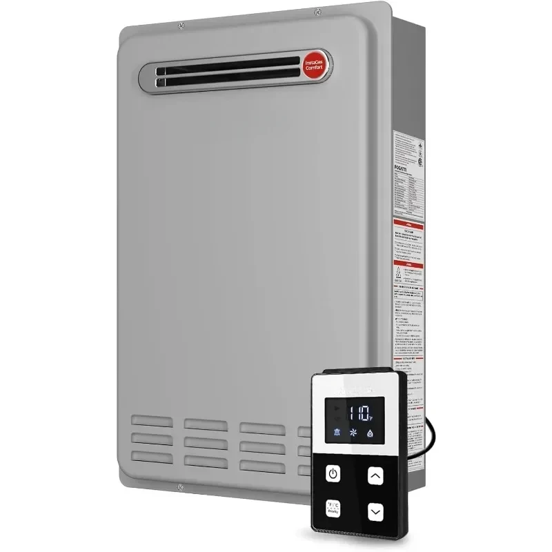 Tankless Water Heater Propane - Outdoor Installation Instant Propane Gas Hot Water Heater, Comfort