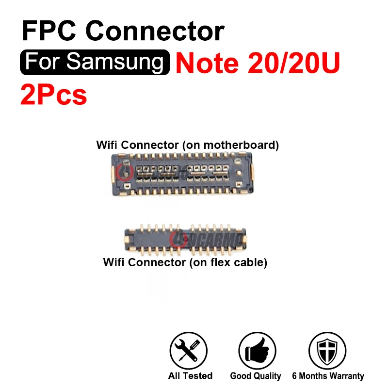 Wifi Signal Antenna Connector Motherboard FPC Plug Main Board Flex Cable Connector For Samsung Galaxy Note 20 Ultra 20u