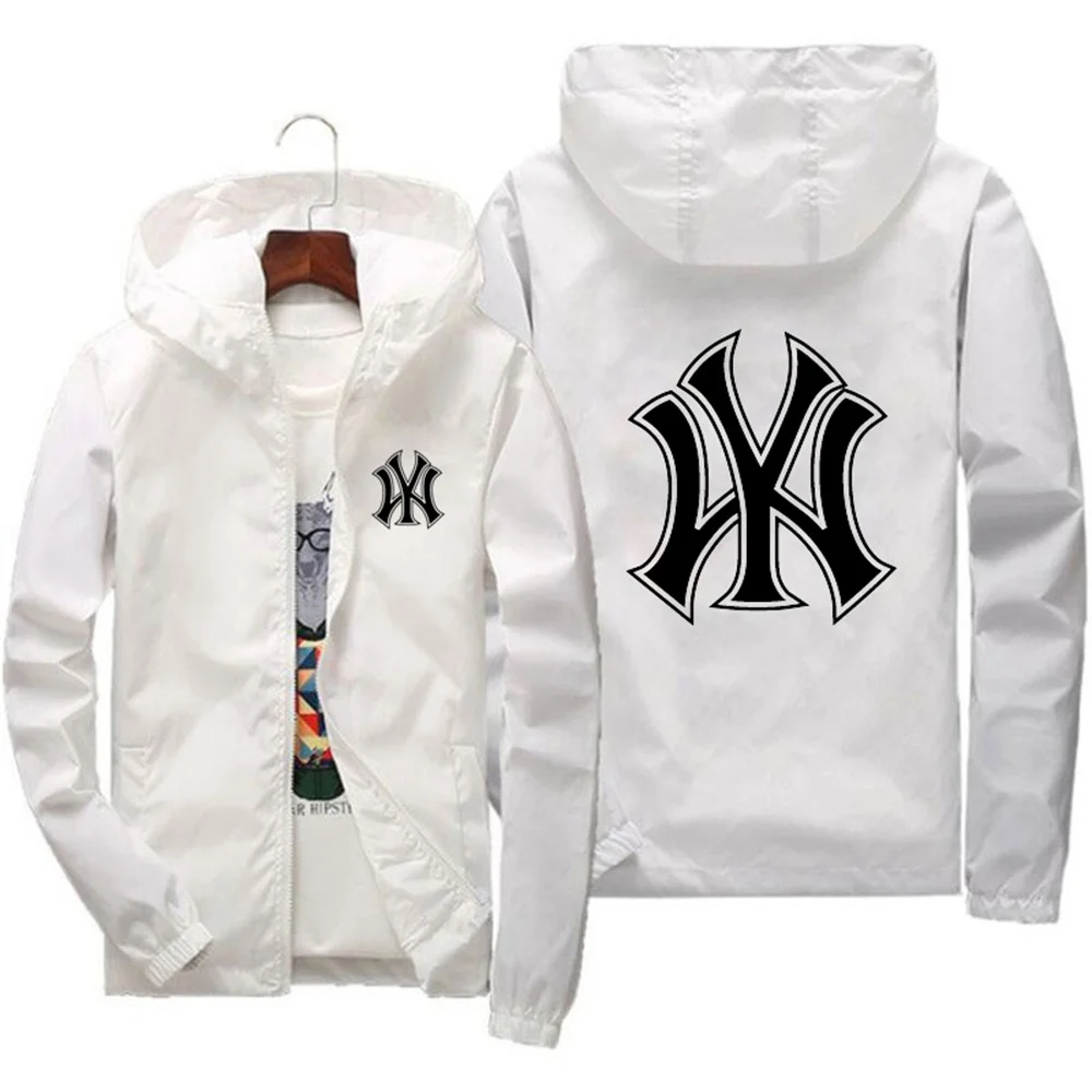 

Мужская демисезонная ветрозащитная спортивная куртка, дождевики для альпинизма Y2k, водонепроницаемая удобная одежда с капюшоном, новинка 2024