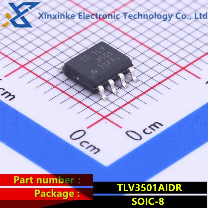 TLV3501AIDR TLV3501 SOIC-8 Analog Comparators 4.5ns Rail-to-Rail High Speed Comparator Amplifier ICs Brand New Original