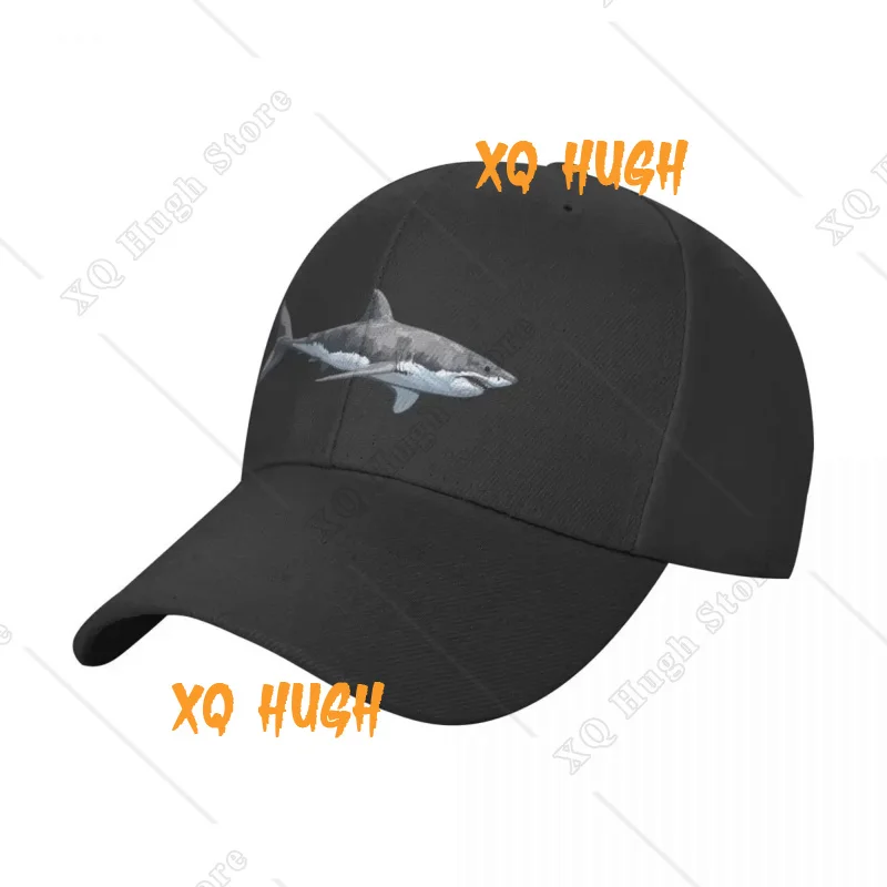 Great White Shark Baseball Cap Hat Beach Bag Vintage Women's Hats 2024 Men's