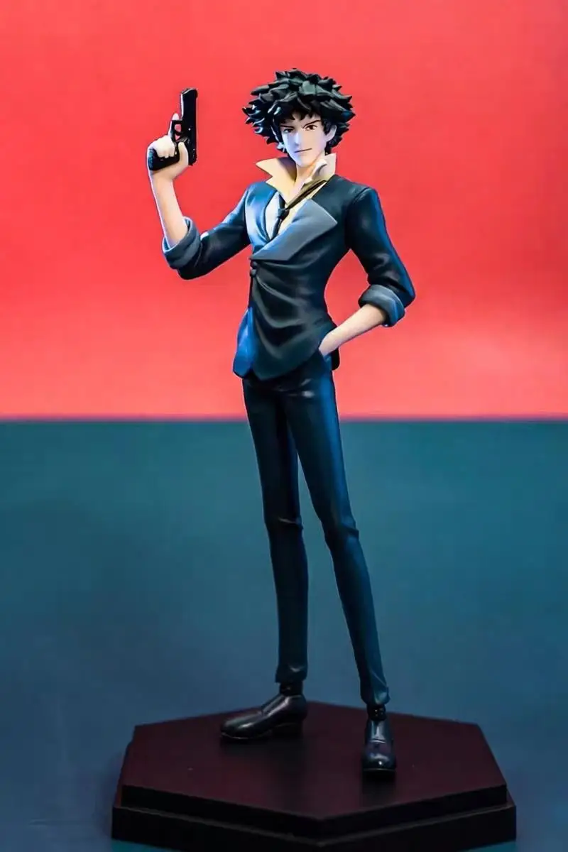 Original Cowboy Bebop Anime Spike Spiegel POP UP PARADE Action Figurine Toys PVC Model Figuarts Collection