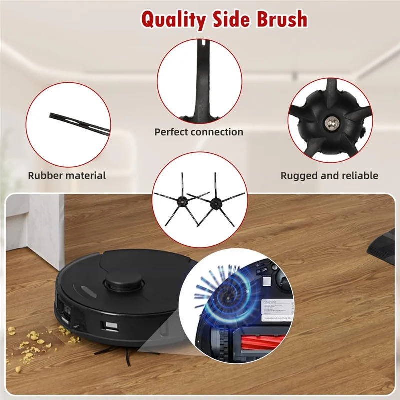 Ensemble d'accessoires A24P pour aspirateur Robot Roborock S7 Maxv Ultra S7 Pro Ultra, brosse principale, filtres, tampons de vadrouille