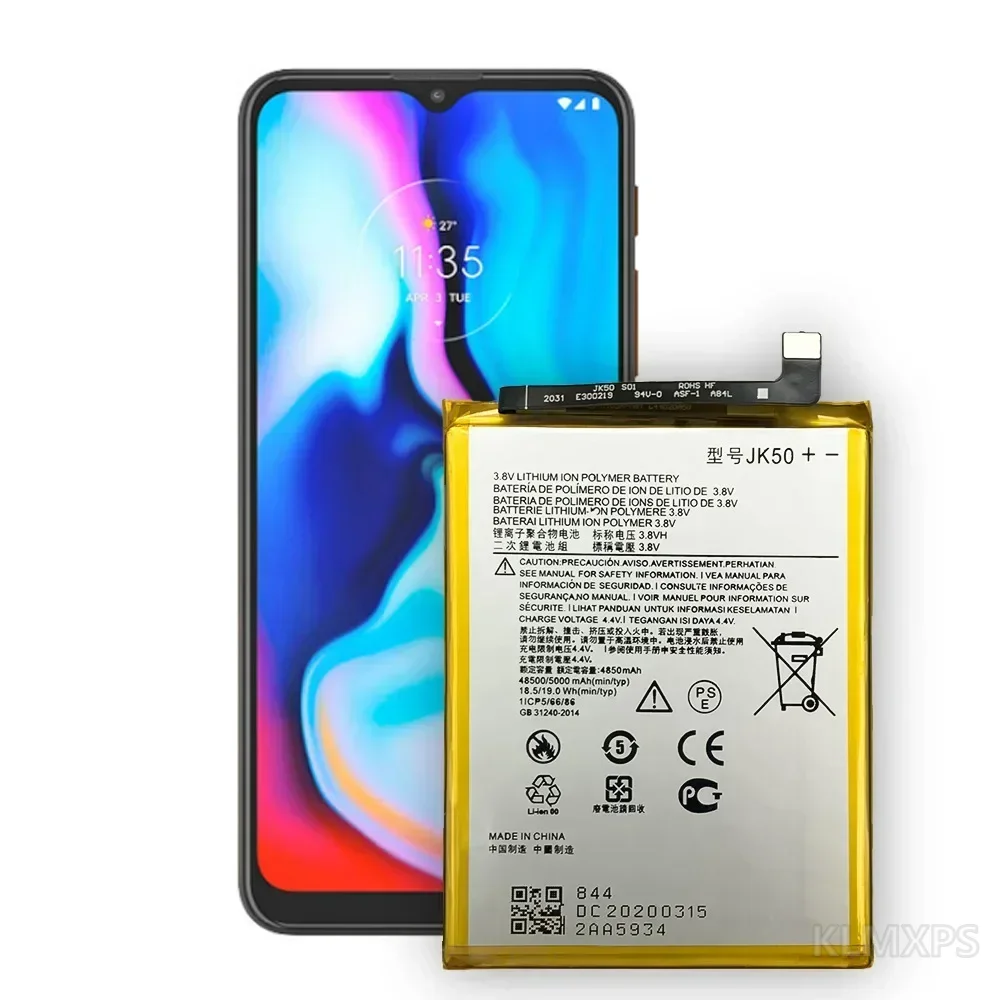 Replacement Battery Mobile Phone Repair Battery For Motorola Moto G7 G9 XT1955 Power P30 NOTE JK50 Compatible Device Models