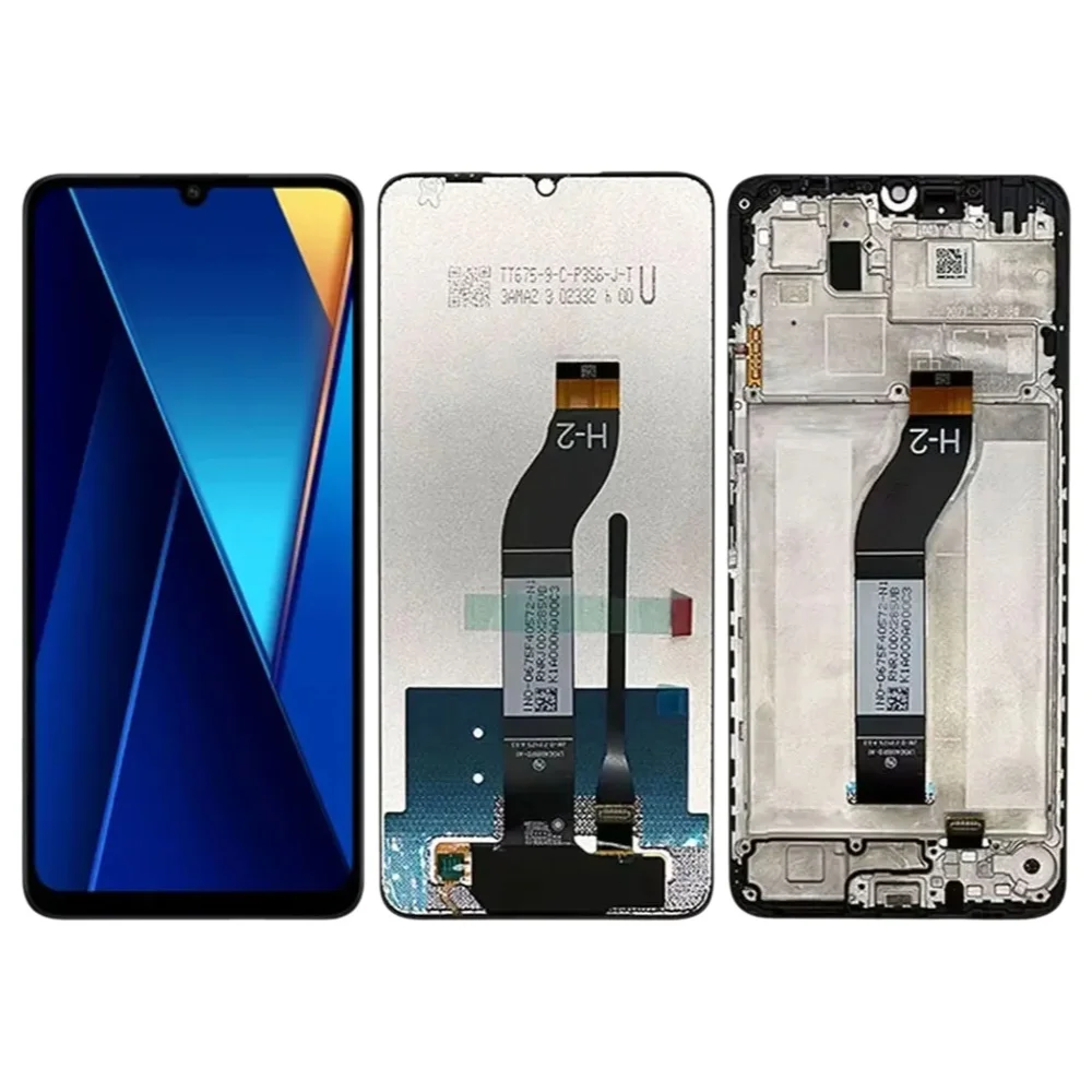 6.74'' Ekran LCD z panelem dotykowym i digitizerem do Xiaomi Poco C65, części zamienne do Xiaomi Poco C65, ekran z ramką — zdjęcie produktu 7