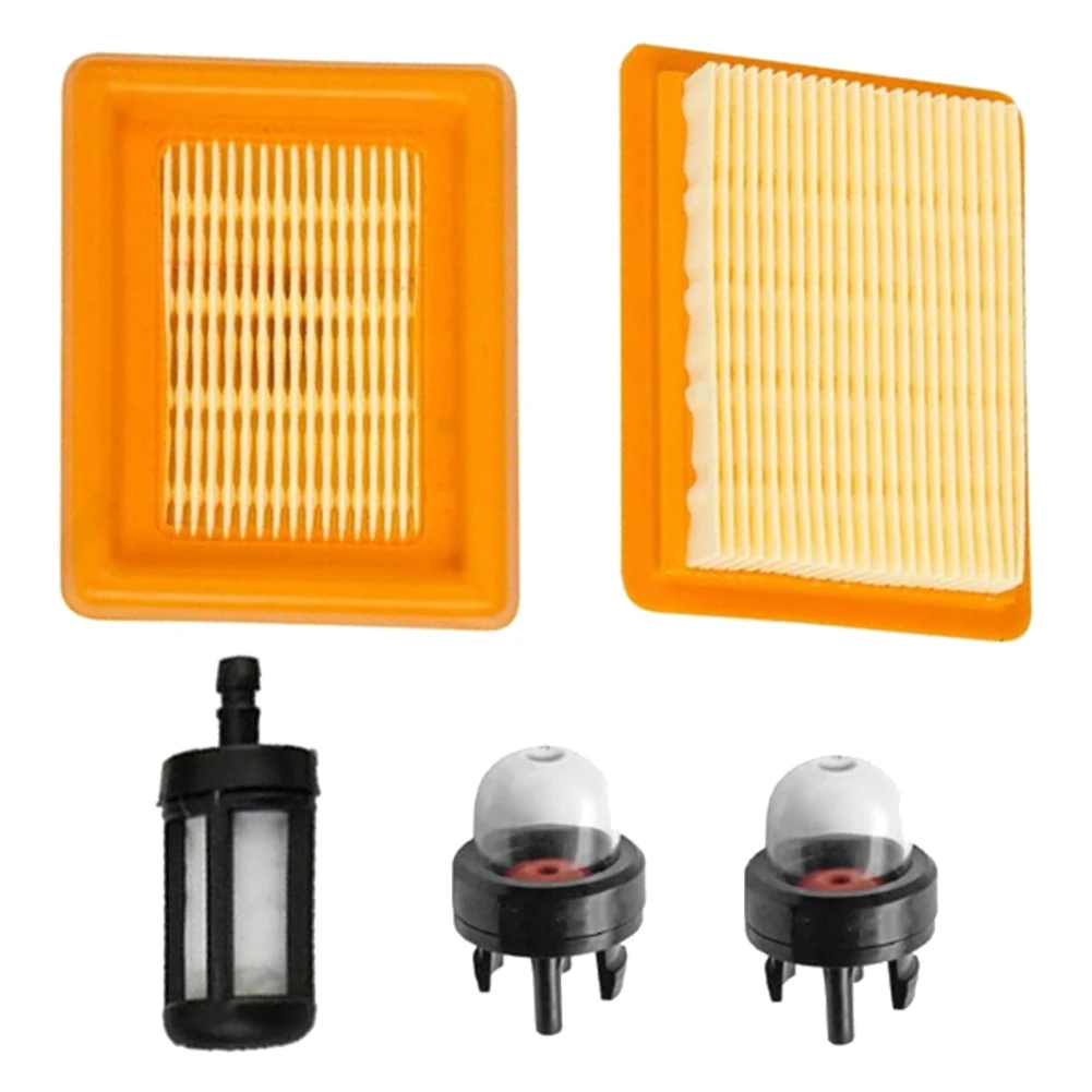 

Brush Cutter Fuel Filter Air Filter Cleaner Easy Installation Direct Replacement Part Easy To Install Long-Lasting