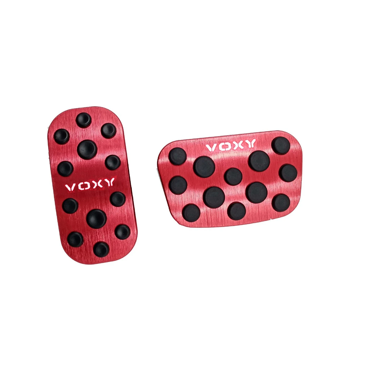 Car Foot Pedal Pads Cover for Toyota Voxy 90 Series 2022 Accessories Accelerator Throttle Brake Pedals Cover Red