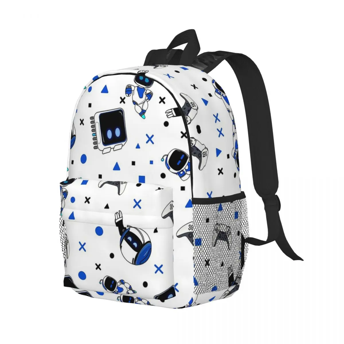 Astrobot-mochila escolar de dibujos animados para niños y niñas, morral de hombro de gran capacidad para estudiantes, viaje