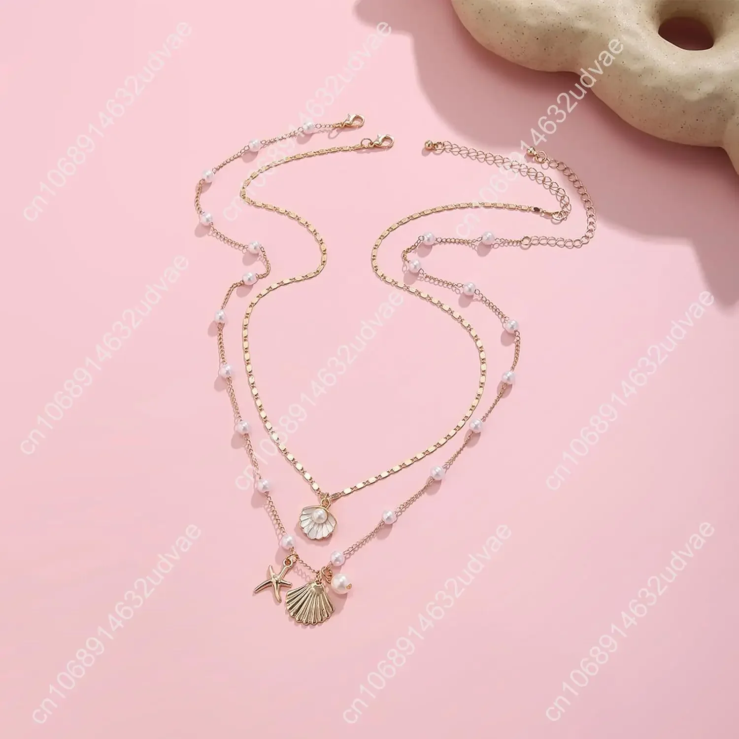 Escolha de todos os ouro concha do mar charme colar jóias para mulheres verão boho concha praia estrela do mar colar acessórios de moda s