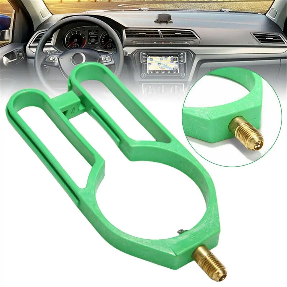 

R134A Car A/C Refrigeration Can Side Quick Tap With Inch SAE Auto Side With Valve Tapping Tool Conditioner Air 1/4 Valve Mo Y2E9