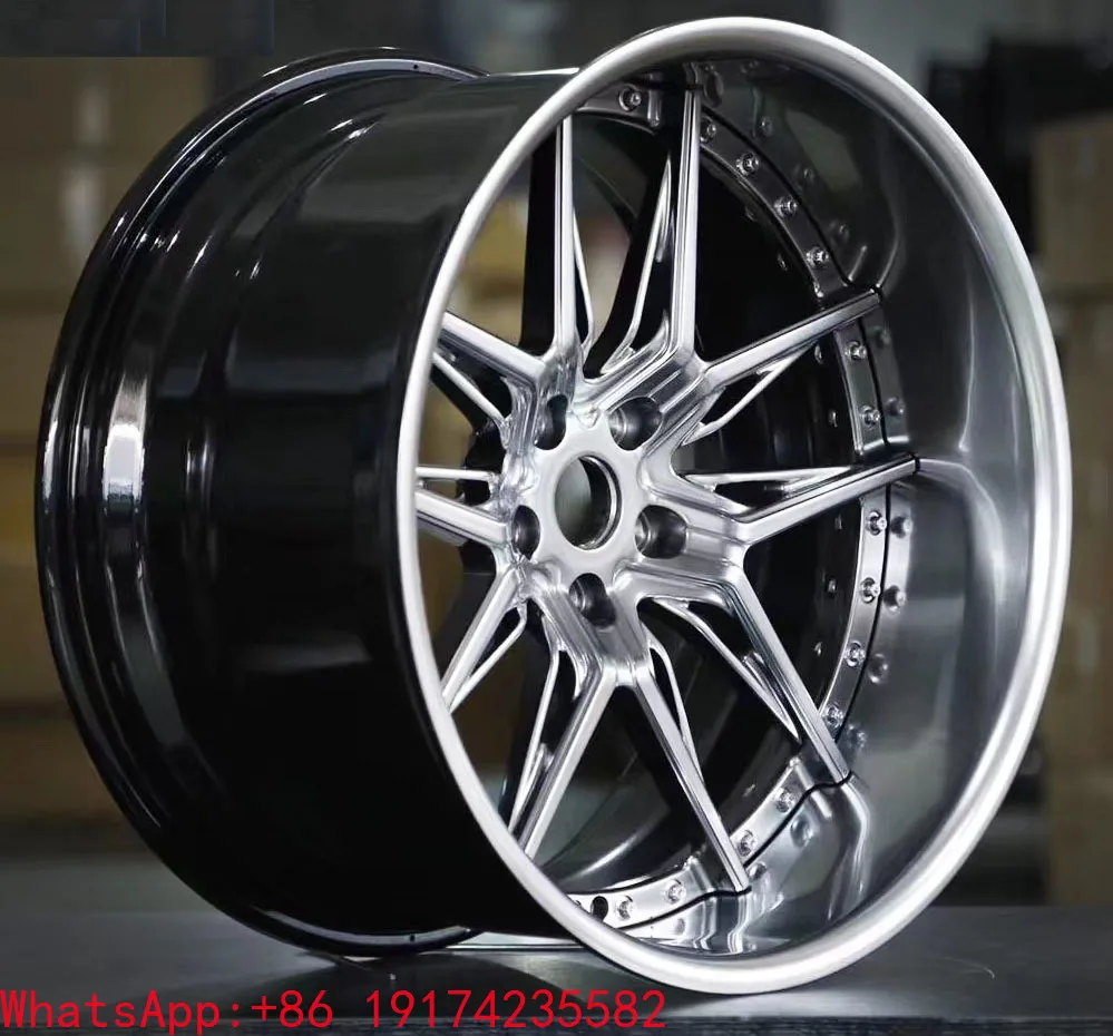 

Custom 19" 20" 21" 22" 5x112 5x120 Monoblock Aluminum Alloy Passenger Car Wheels Rims for High End Racing Cars