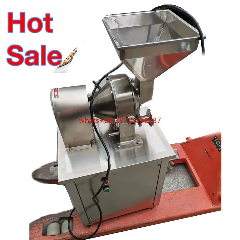 Stainless Steel grinding food pulverizer machine Potato Powder Making Mill Machine