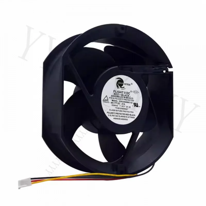 Y+1pc for COMAIR ROTRON DD523648B6C-E2 DC48V 0.51A 17251 17CM 3-Wire Cooling Fan