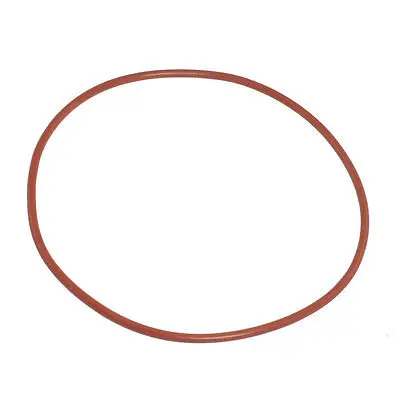 125mm OD 3.5mm Thickness Red Silicone O Rings Oil Seals Gasket