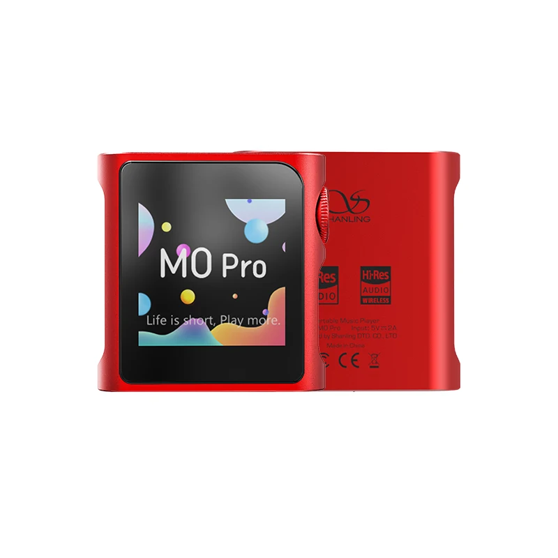SHANLING M0 PRO reproductor de música portátil Dual ES9219C Chips DAC compatible con DSD Bluetooth 5,0 LDAC reproductor de Audio de alta resolución salida equilibrada