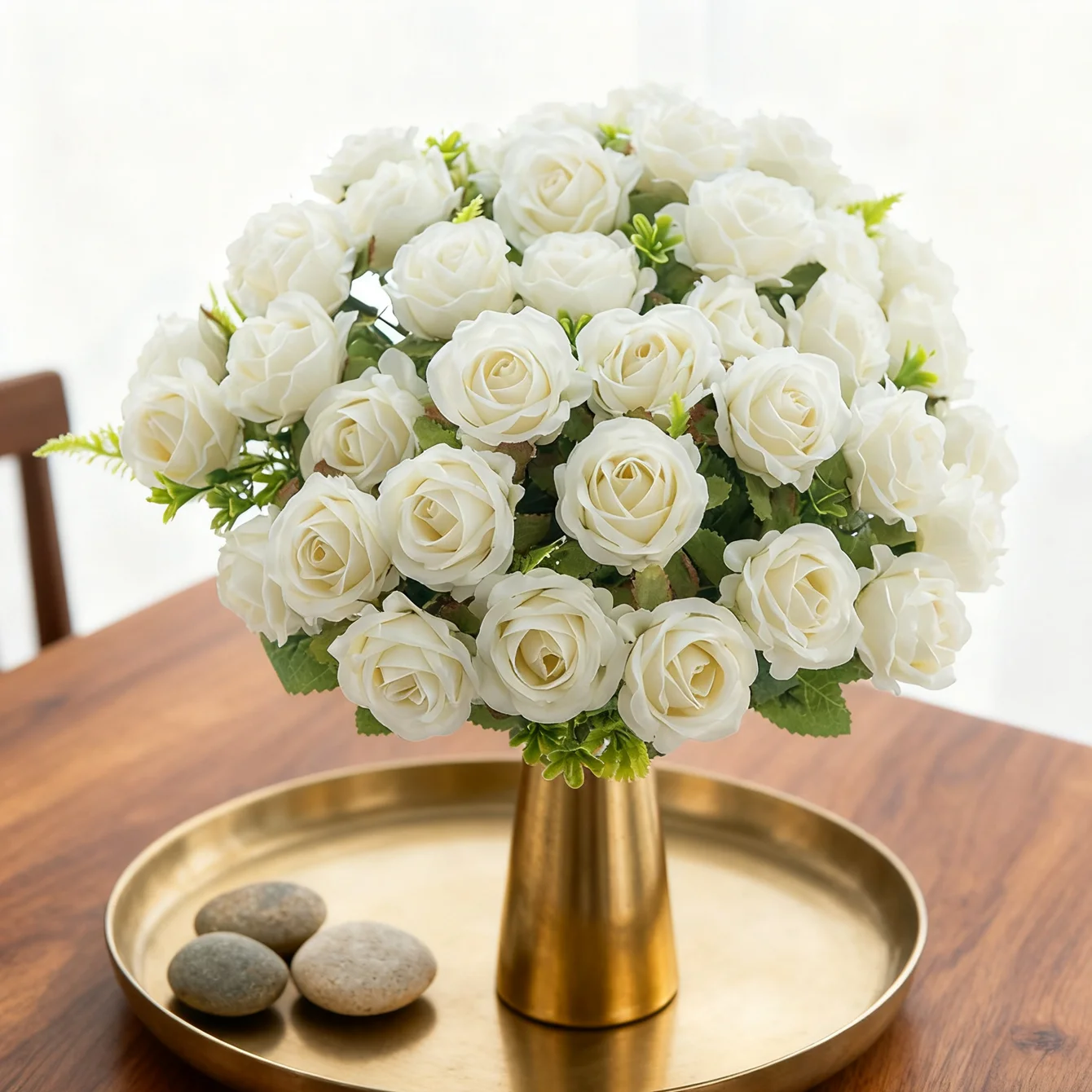 Künstliche Blumen Seidenrosen Hochwertige DIY Hochzeitsdekoration für Garten, Torbogen, Zuhause, Valentinstag, Girlande, Requisite, Geschenk
