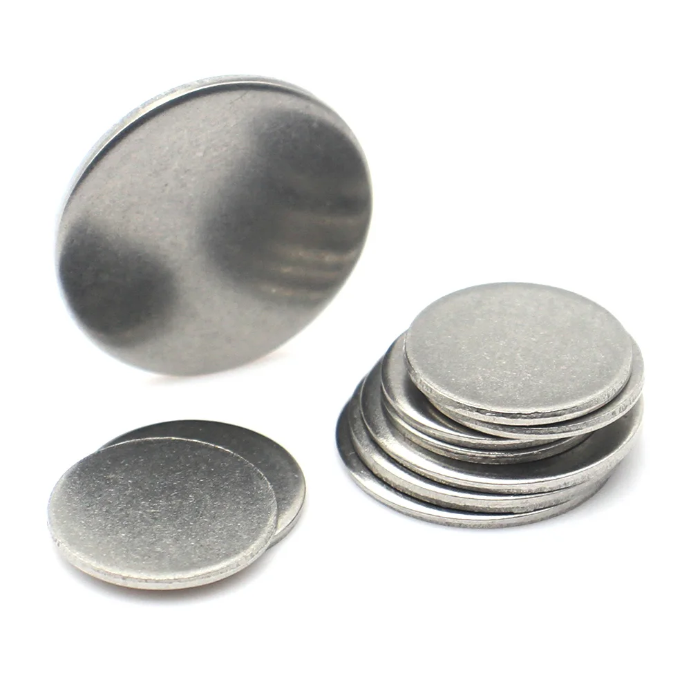 5-50 قطعة ضياء 6-30 مللي متر الصلبة الجولة 304 الفولاذ المقاوم للصدأ شقة غسالات القطر الداخلي/الخارجي ل الترباس الجوز الحشوات سمك 1-4 مللي متر