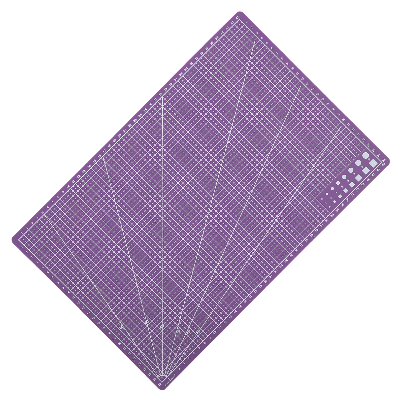 

Двусторонний нескользящий коврик для резки ткани, шитья, квилтинга, пластиковая доска для рукоделия