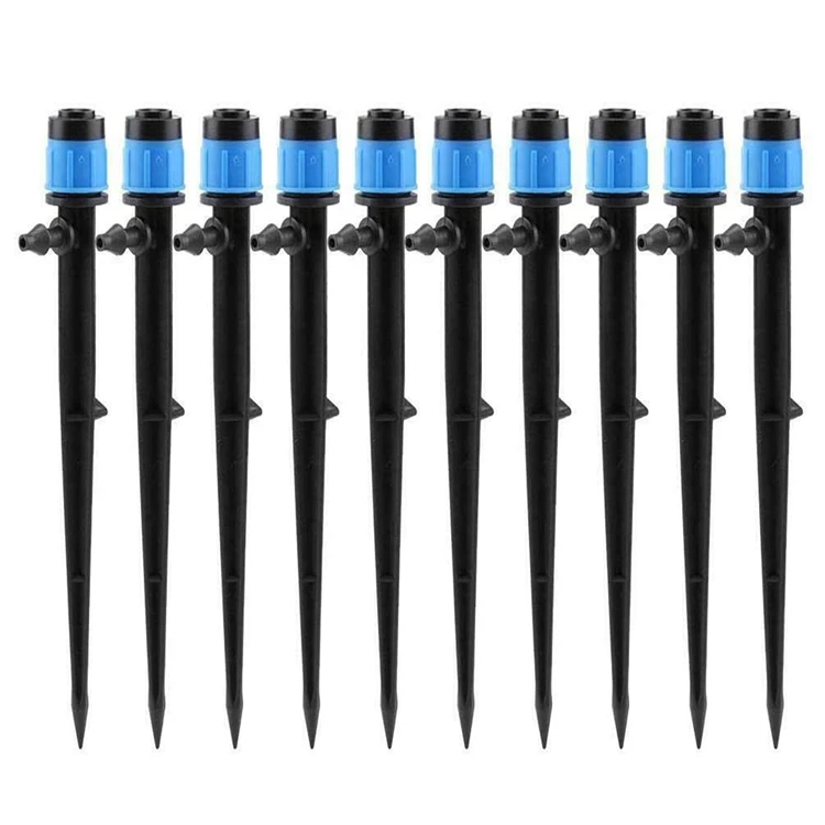 

Irrigation Dripper Micro Spray Adjustable Drip Emitters 360 Degree Full Circle Pattern Water Flow Irrigation Dripper