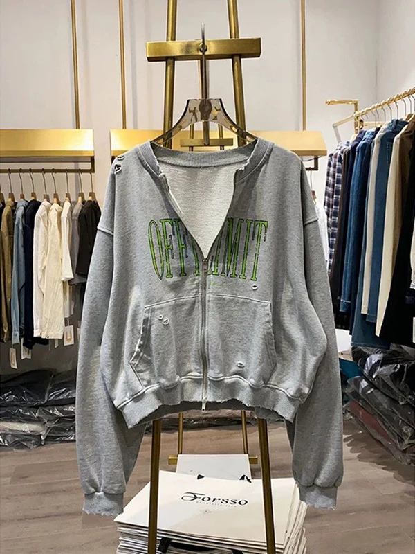 

Очень большая толстовка с капюшоном в стиле ретро 300 Pou, женская свободная толстовка с буквенным принтом Lazy Sle Long Sve Top, осенний сезон, уличная одежда