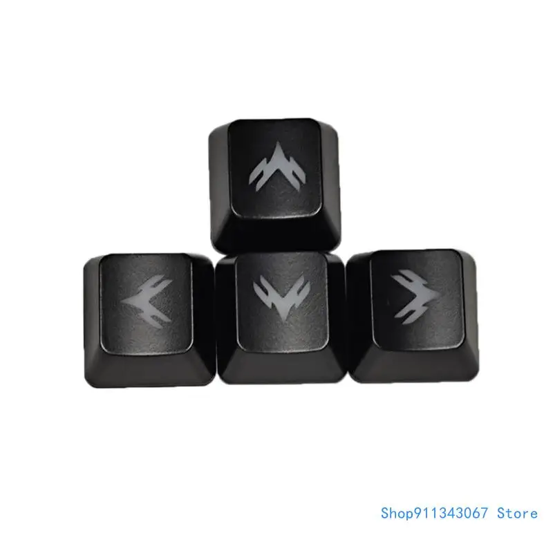 1Set Through Keycaps ABS Backlit Shine-Through Mechanical Keyboard Keycap Arrowkey Directions Height Drop shipping