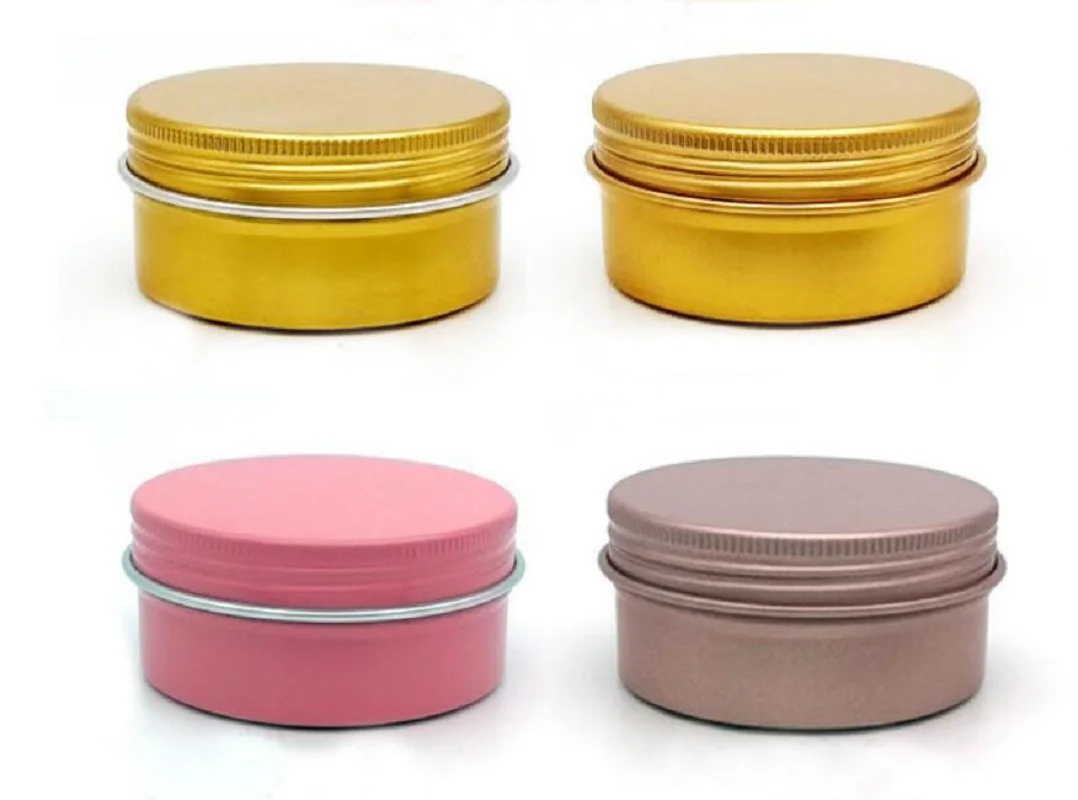 Pot en aluminium argenté 80G, bouteille en étain, masque, crème, gel pour le visage, hydratant, sérum, thé, gommage corporel, soins de la peau, emballage cosmétique