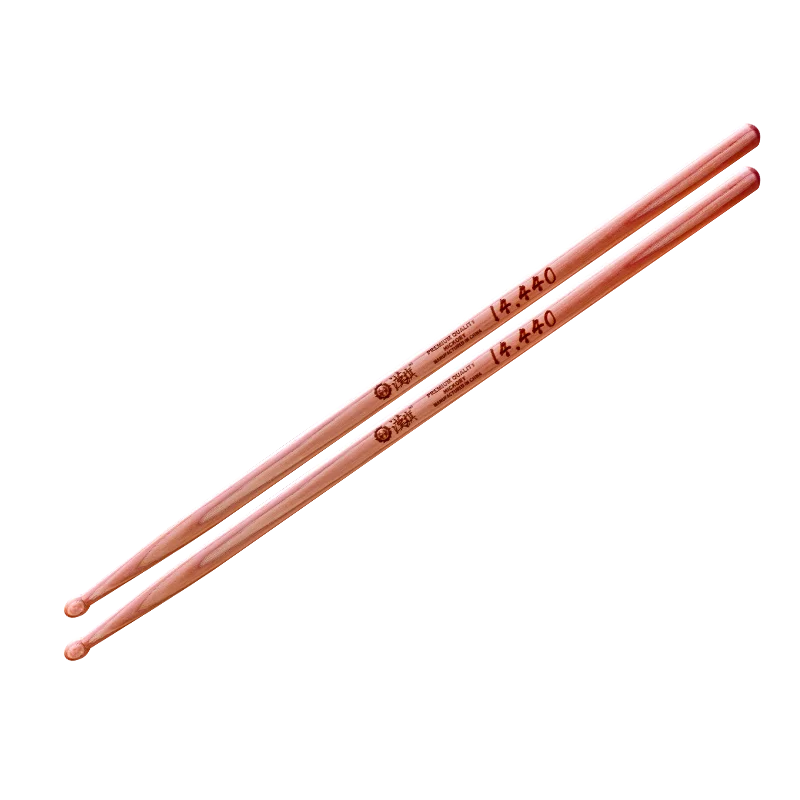 HUN American Hickory Drumsticks Professional Model Extra-long Solid Wood Drumsticks First-grade Wood Extended Length Drum Sticks