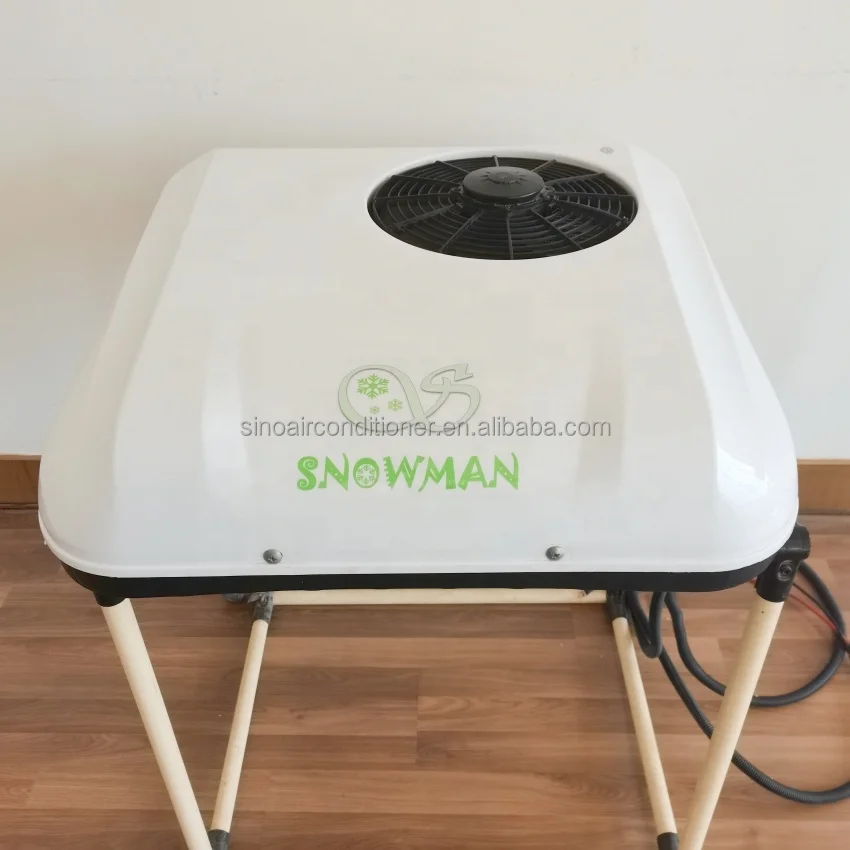 Car Cabin 12V 24V Rooftop AC Conditioning System Electric Cooler Truck Parking Air Conditioner