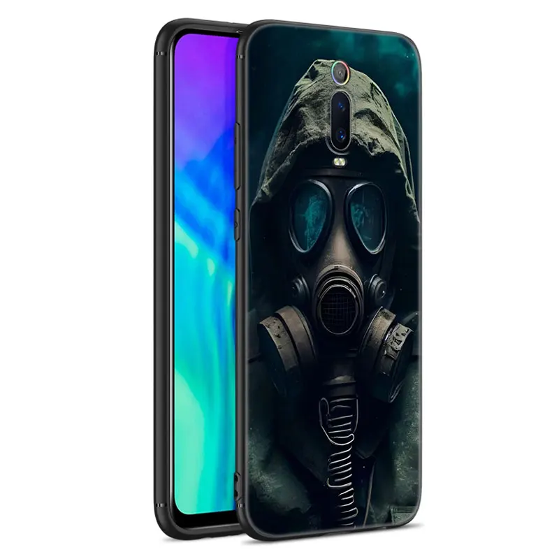 Cool DJ Man Antigas Mask Phone Case For Redmi 11 Prime 11A 12C 13C A1 A2 Plus A3 12 4G 10 13R 5G 9A 10A 9C 10C 9i 12R Note 9T