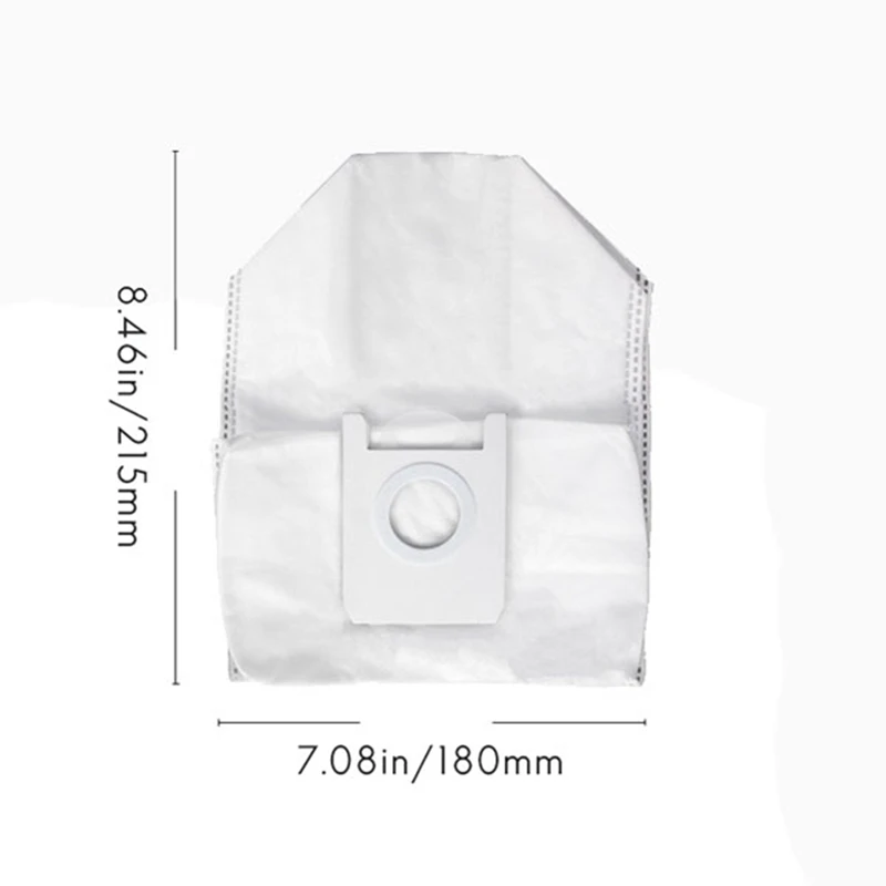 For Xiaomi Roidmi EVE Plus Dust Bag Spare Parts Robot Vacuum Cleaner Garbage Bag Washable Rag Replacement Accesories