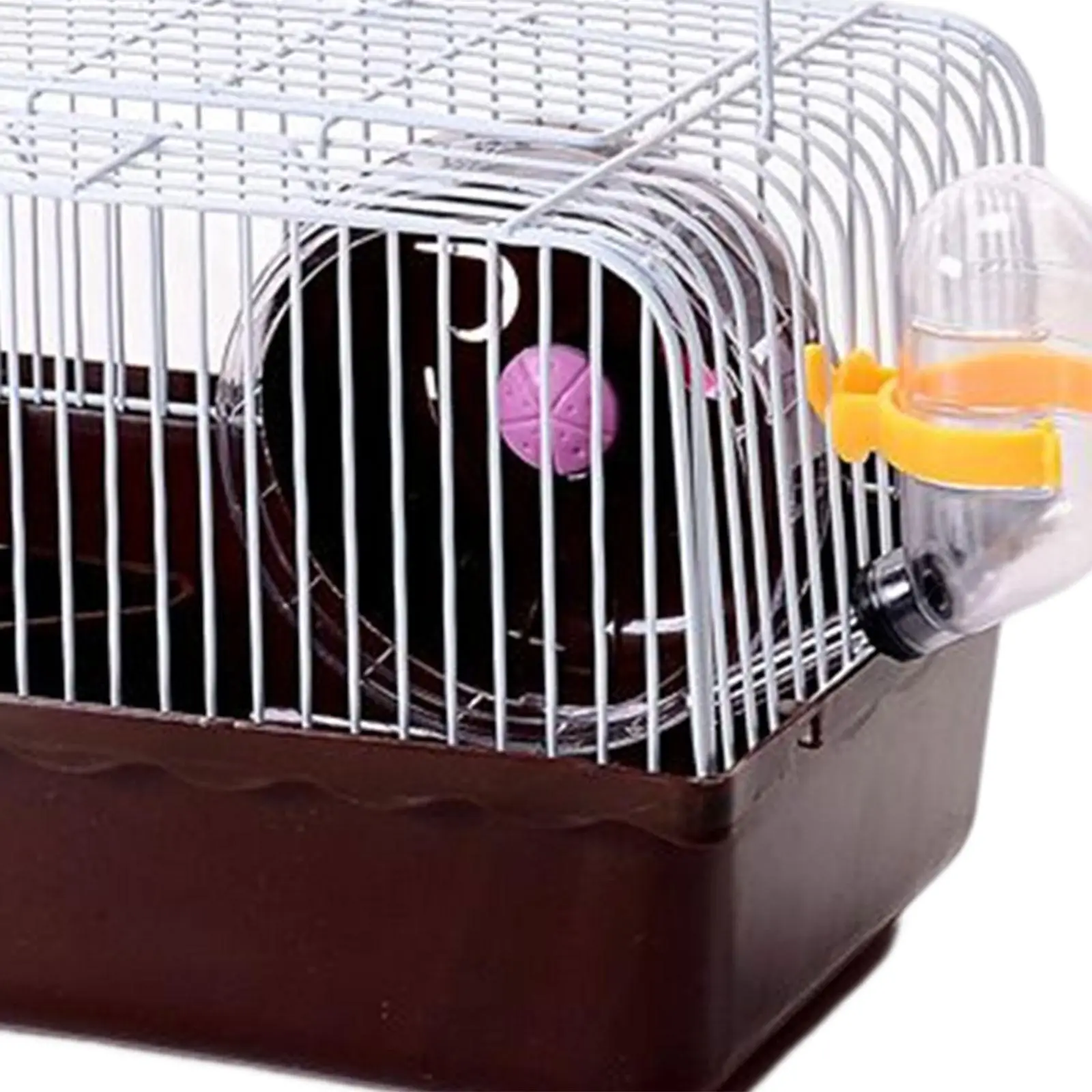 Hamster Cage Small Water Bottle Feeding Box Portable Carrier Carry Case for Pet Supplies