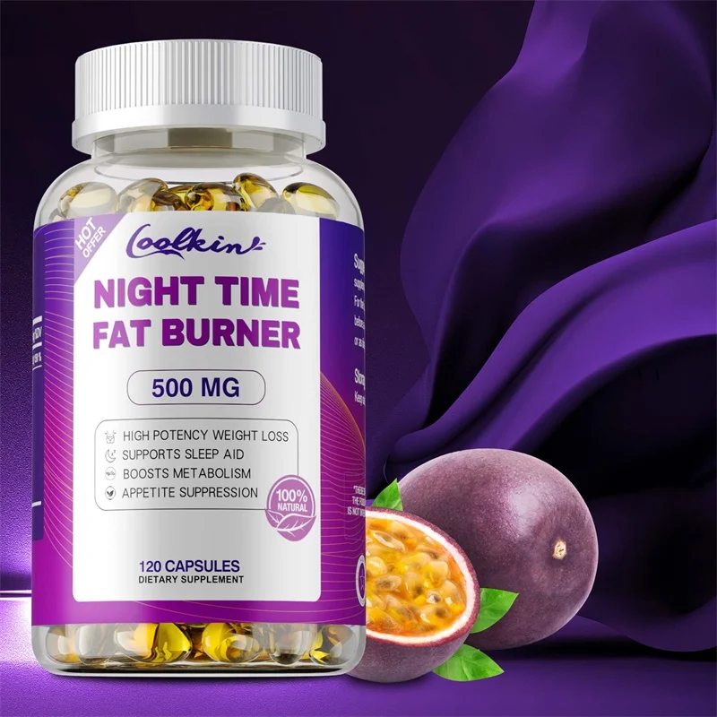 

Night Time Slimming Fat Burning Capsule Weight Loss Support Appetite Suppression Powerful Fat Burner Beauty Immune System Health
