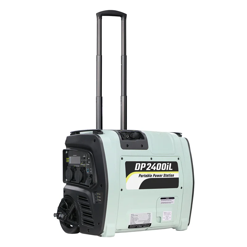 Portable 2200W/2400W Power Station Solar Inverter Generator With 5kva Capacity MPPT Controller Car Power Source
