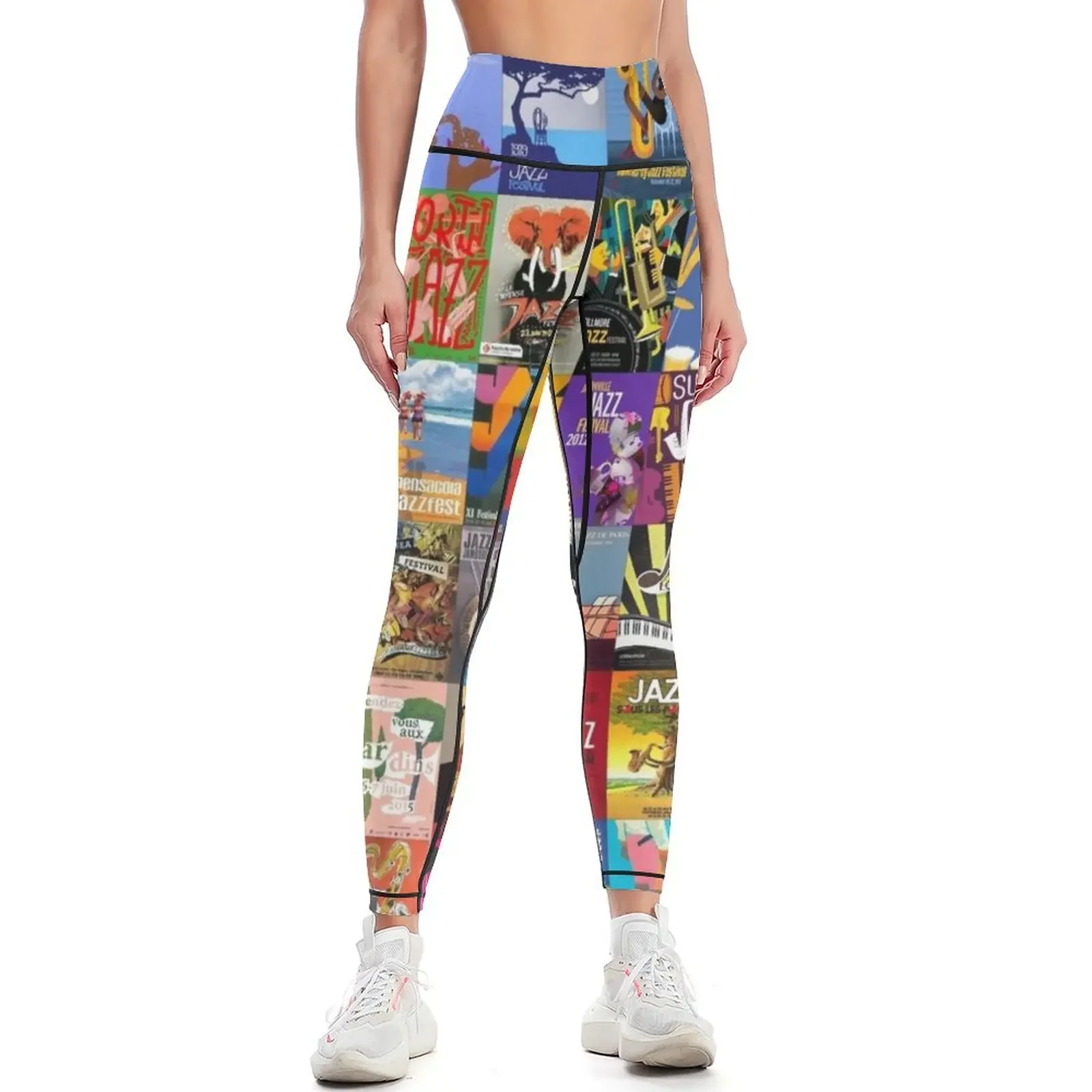 

Jazz Festivals Leggings sports tennis for Women's sports Women's trousers Women sportwear Womens Leggings