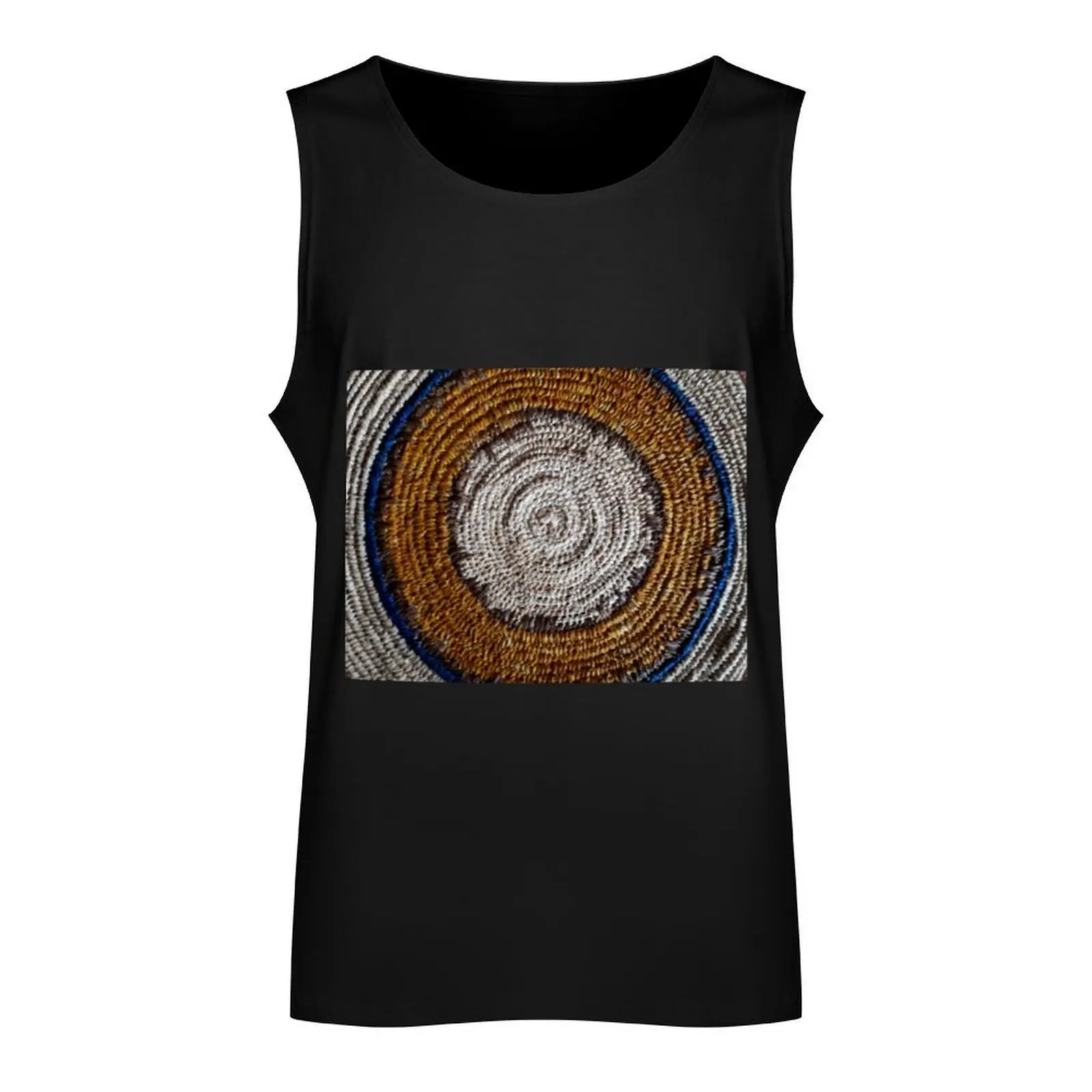 Weave and connect Tank Top anime t-shirts Men's summer clothes singlet for men summer 2024