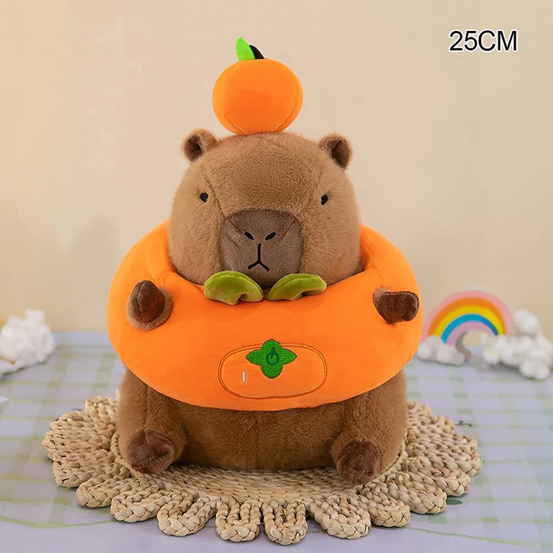 Cute Capibara Pillow Kawaii Capybara Cushion Plush Toys for Kids Plush Capibara Doll Bedroom Sofa Supplies Home Decoration