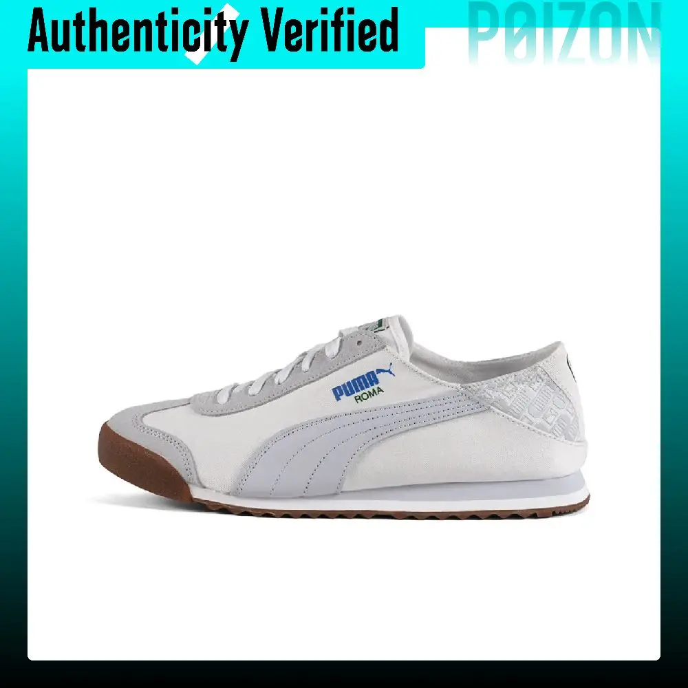 PUMA Roma Casual Shoes Unisex Low-top White Gray 398332-04