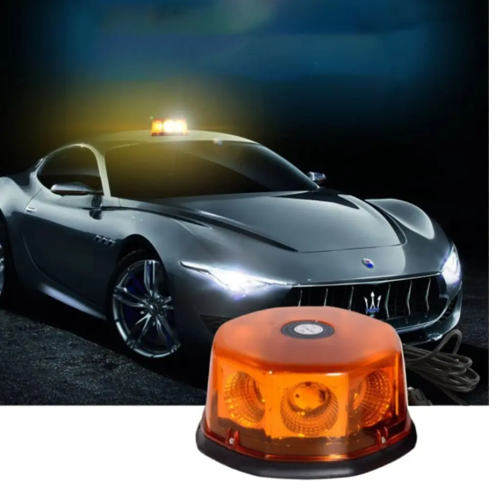 2 في 1 تصميم المغناطيسي ستروب ضوء عدة متعدد الأوضاع فلاش المغناطيسي جبل LED أضواء تحذير تحذير IP67 مقاوم للماء