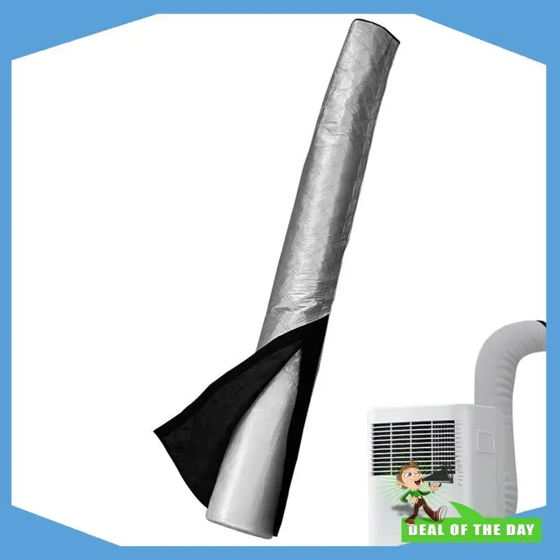 24-Hour Delivery Insulated Portable AC Hose Cover Air Cloth Plate And Outlet Pipe Tube With Air Cloth Plate And Outlet Pipe Tube