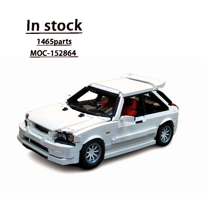 

MOC-152864 New White Supercar Racing Building Block Model 1465 PartsMOC Creative Boy Kids Birthday Building Blocks Toy Gift